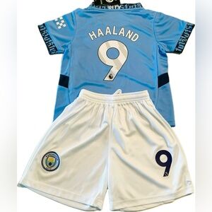 Haaland Manchester City Kids Youth Extra Large Size 30 - Age 12-14